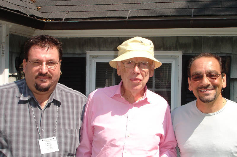 With James Watson (NP 1962) and Daniel Weinberger