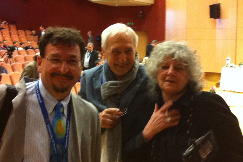 With Ada Yonath (NP 2009)